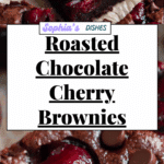 Roasted Chocolate Cherry Brownies Recipe