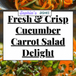 Cucumber Carrot Salad Recipe