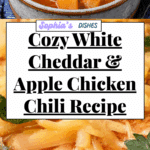 White Cheddar & Apple Chicken Chili Recipe