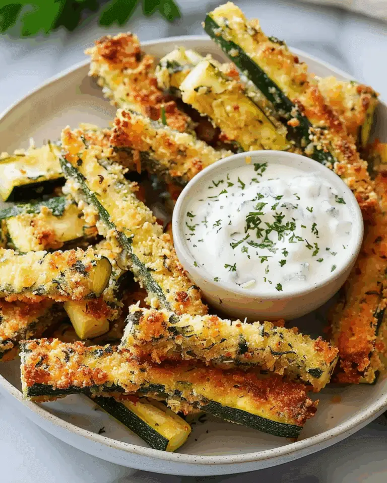Vegan Zucchini Sticks Recipe