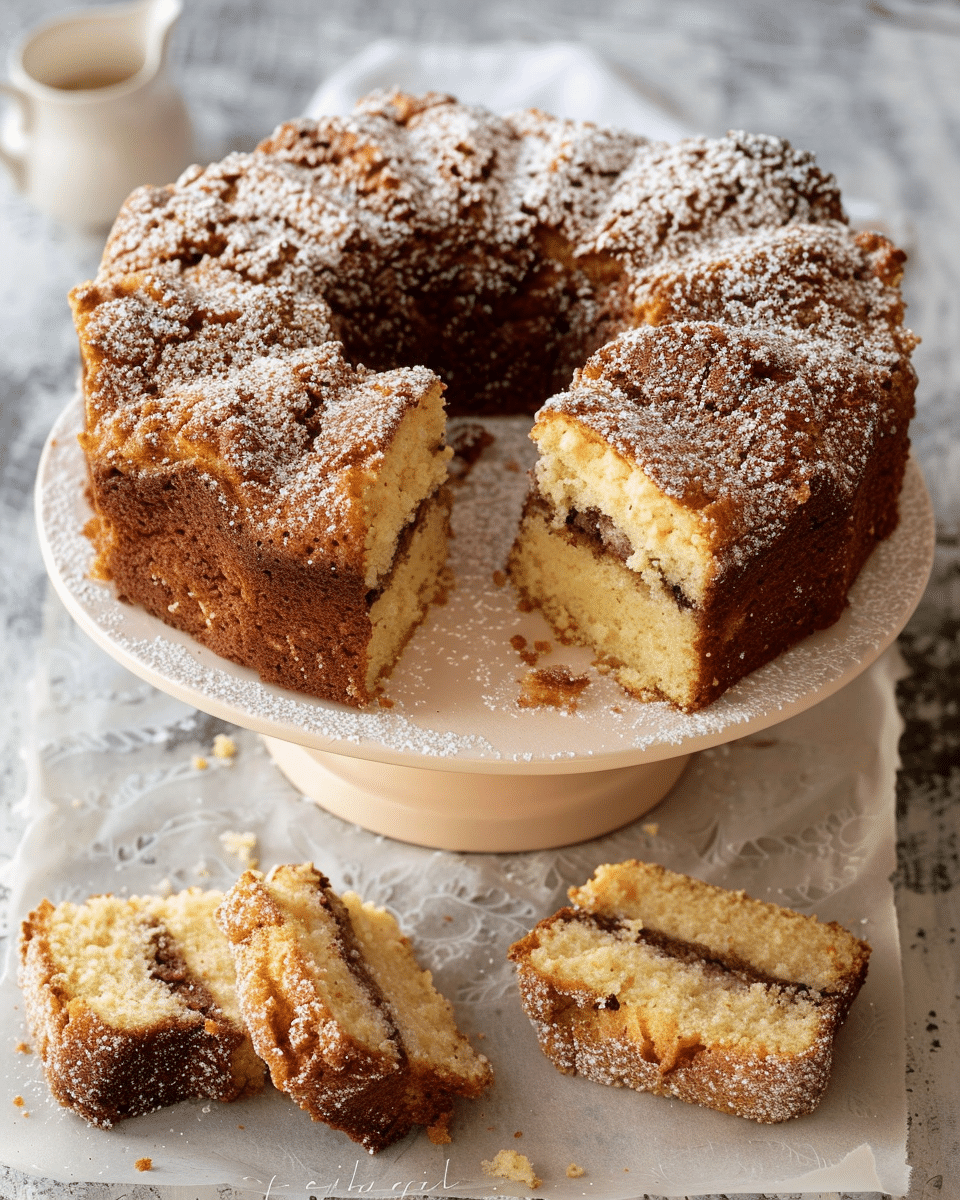 Greek Yogurt Coffee Cake