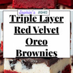 Red Velvet Oreo Fudge Brownies Recipe