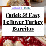Leftover Turkey Burritos Recipe