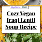 Iraqi Lentil Soup (Vegan) Recipe