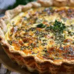 Herb and Cheese Quiche