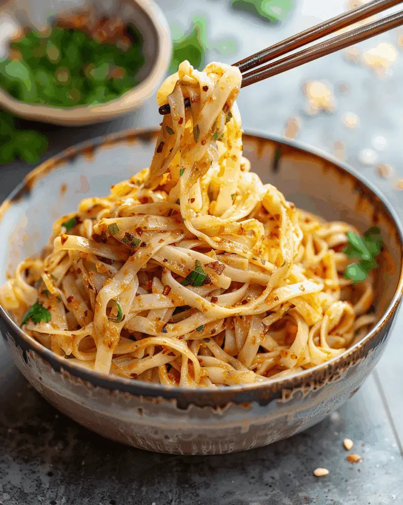 Chili Garlic Noodles