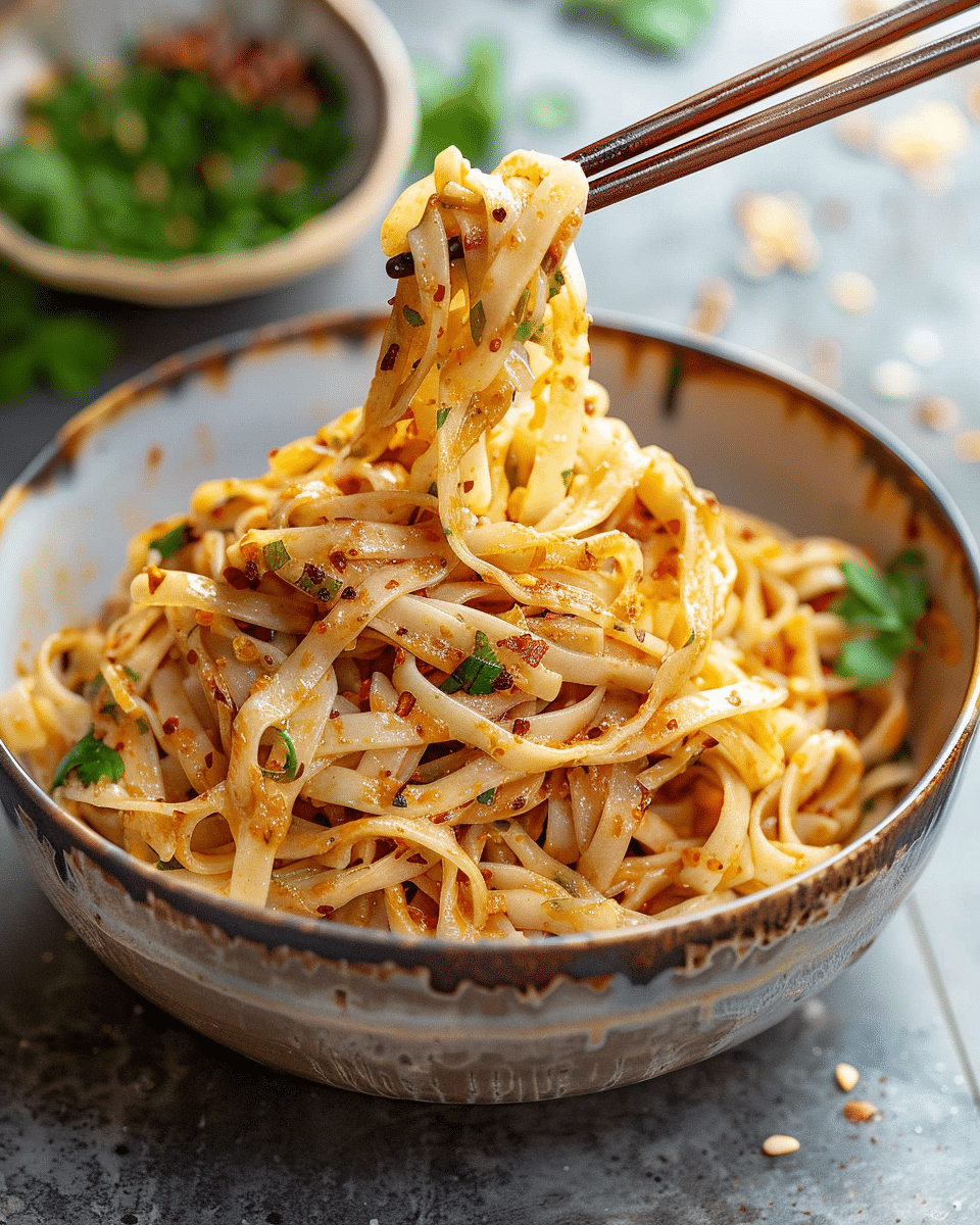 Chili Garlic Noodles