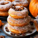 Baked Vegan Pumpkin Spice Donuts