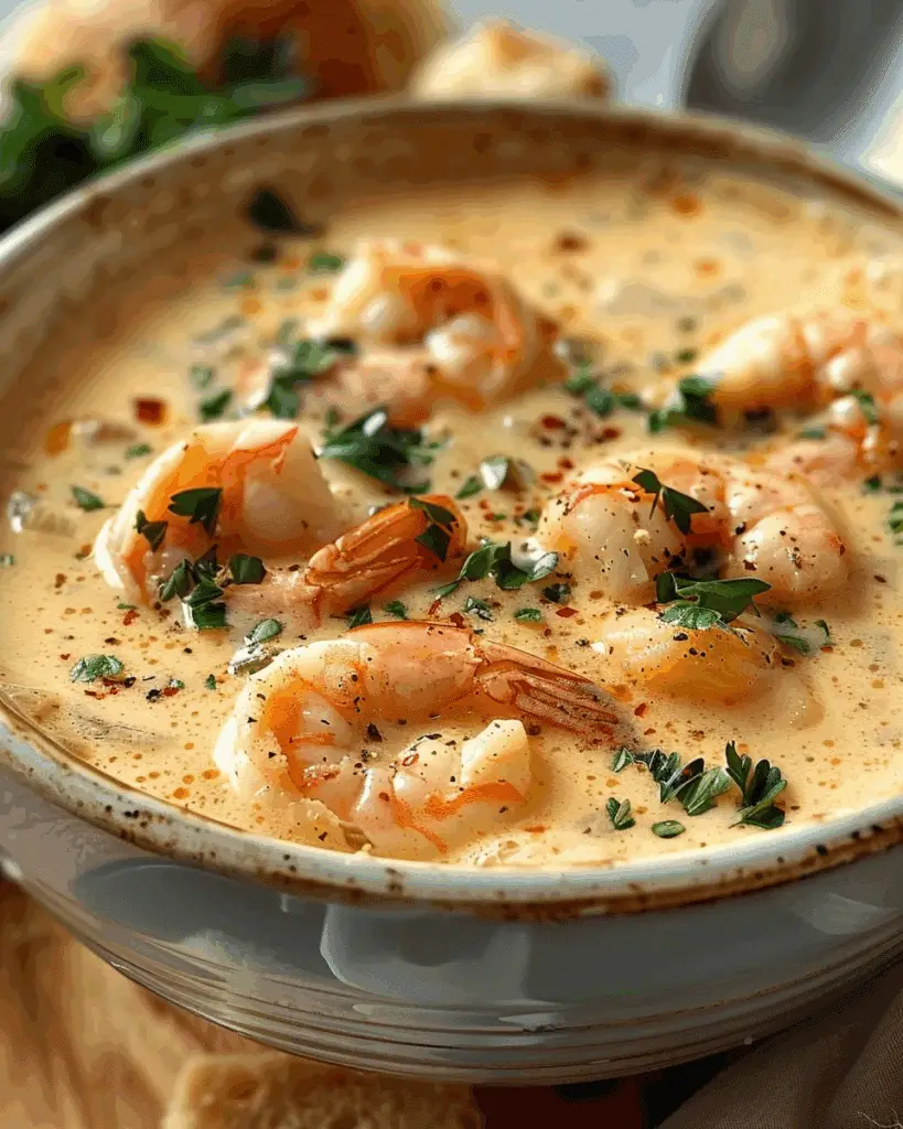 Crab and Shrimp Seafood Bisque