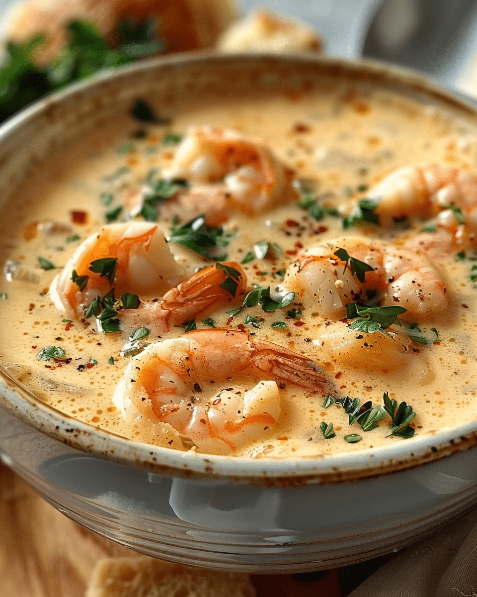 Crab and Shrimp Seafood Bisque