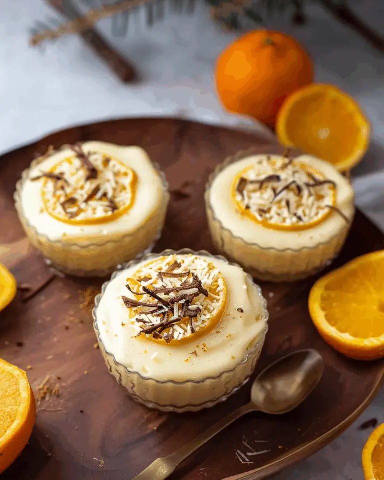 Orange Posset