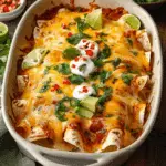 Cheesy Shrimp Enchiladas