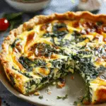 Crustless Spinach Quiche