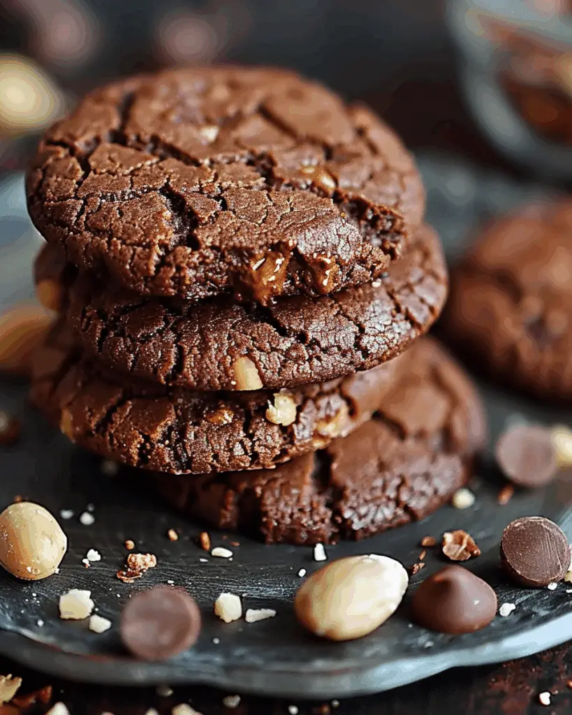 Chocolate Peanut Butter Cookies
