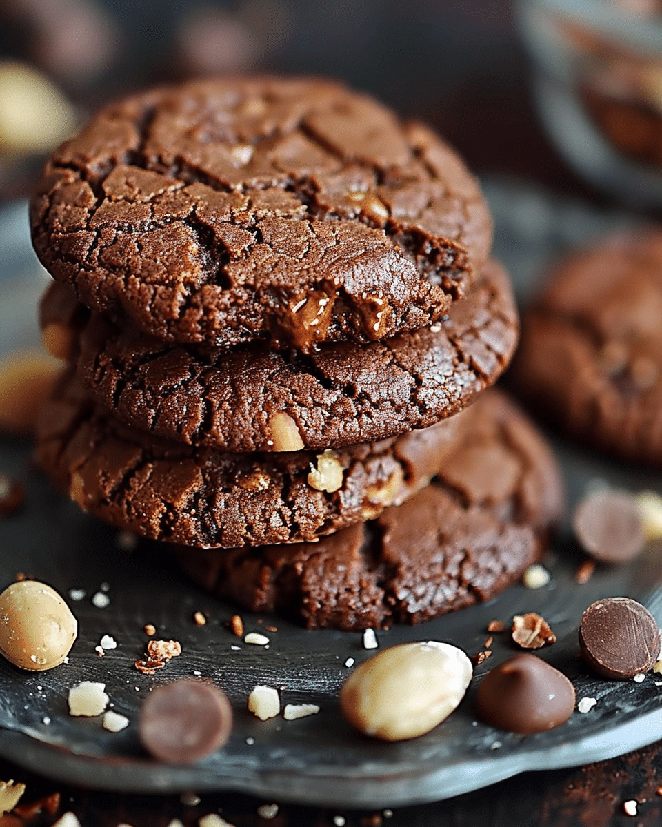 Chocolate Peanut Butter Cookies