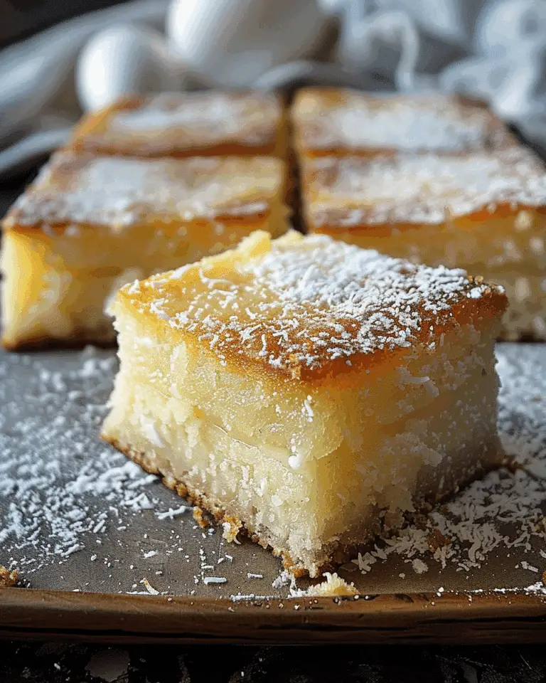 Coconut Mochi Cake