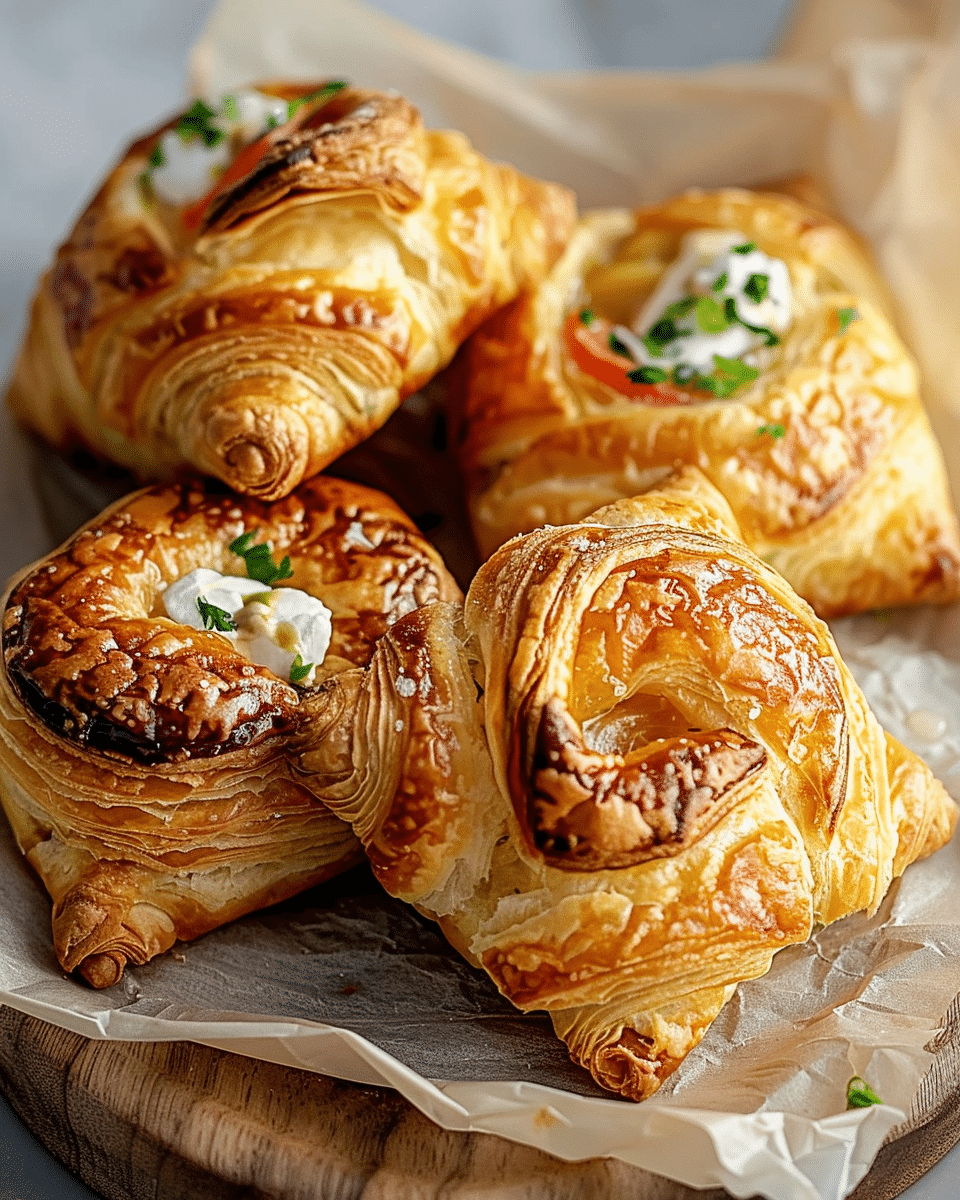 Homemade Savory Breakfast Pastries