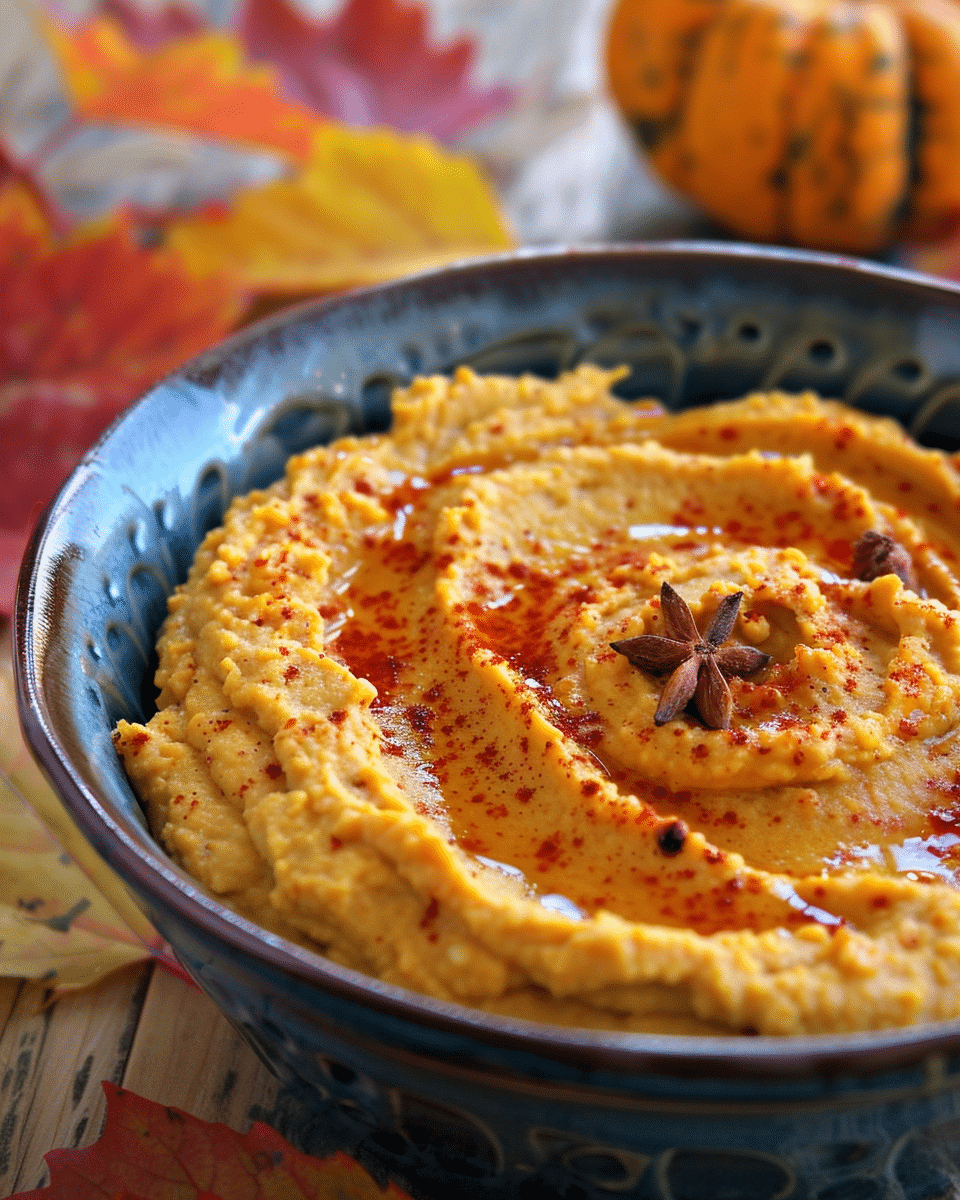 Fall Pumpkin Hummus