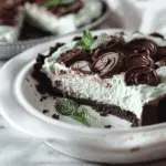 Mint Chocolate Ice Cream Grasshopper Pie