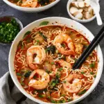 Spicy Shrimp Ramen Soup