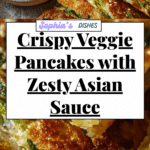 Crispy Vegetable Pancakes with Asian Dipping Sauce Recipe
