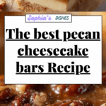 The best pecan cheesecake bars Recipe