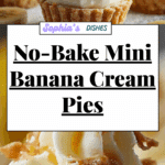 No Bake Mini Banana Cream Pies Recipe