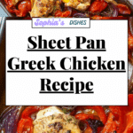 Sheet Pan Greek Chicken Recipe