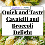 Cavatelli and Broccoli Recipe