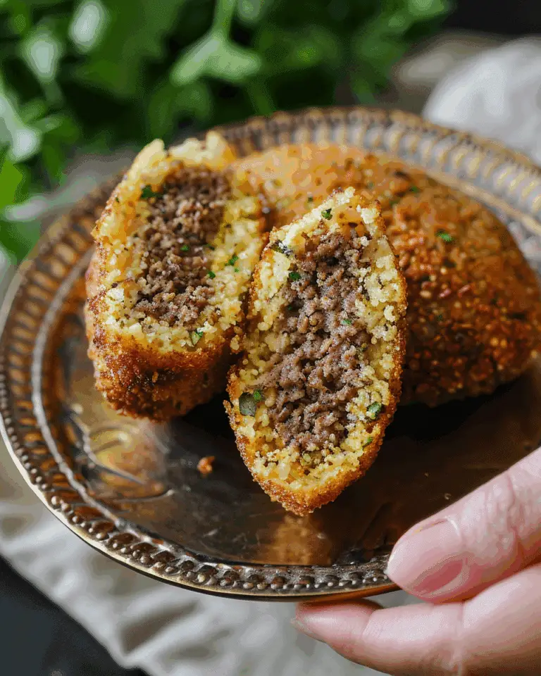Cypriot Kibbeh (Koupes)