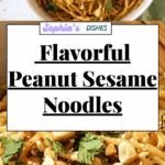 Super Easy Peanut Sesame Noodles Recipe