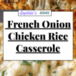 French Onion Chicken Rice (Printable Version) Recipe