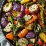 Garlic Herb Roasted Veggies