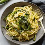Garlic Scape Pasta (Vegan)