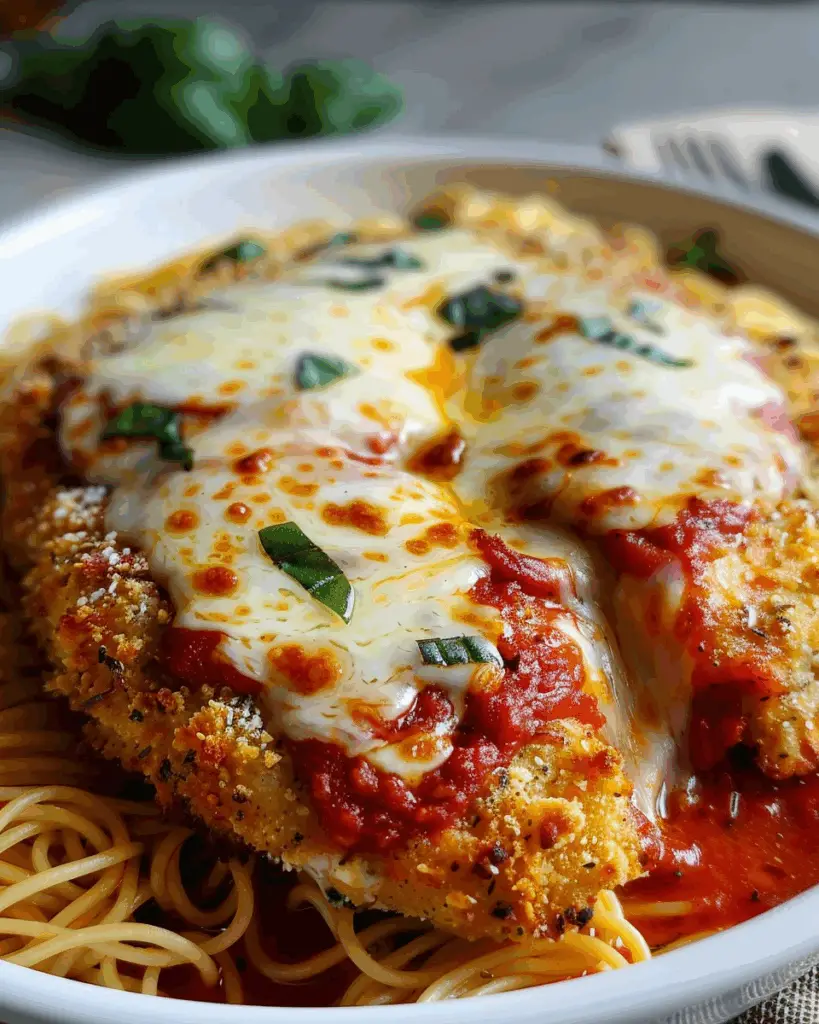 20-Minute Baked Chicken Parmesan