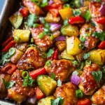 Hawaiian Chicken Sheet Pan