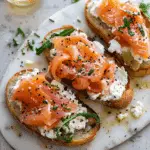 Smoked Salmon Cottage Cheese Toast