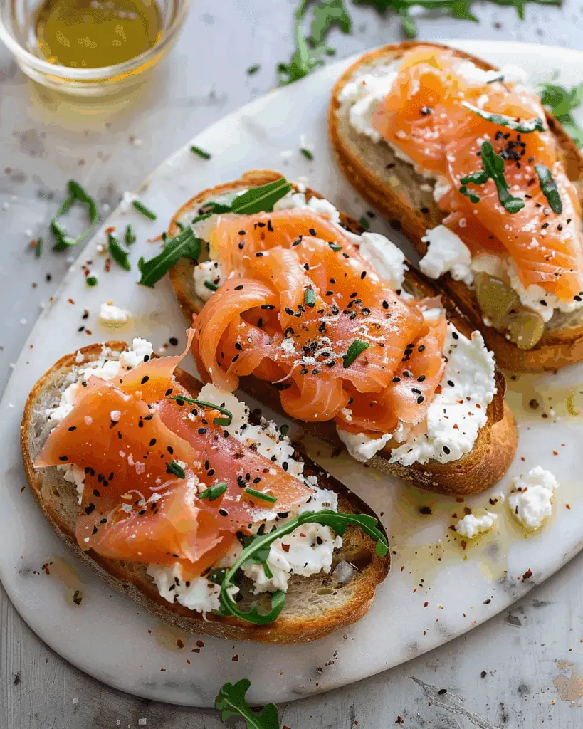 Smoked Salmon Cottage Cheese Toast