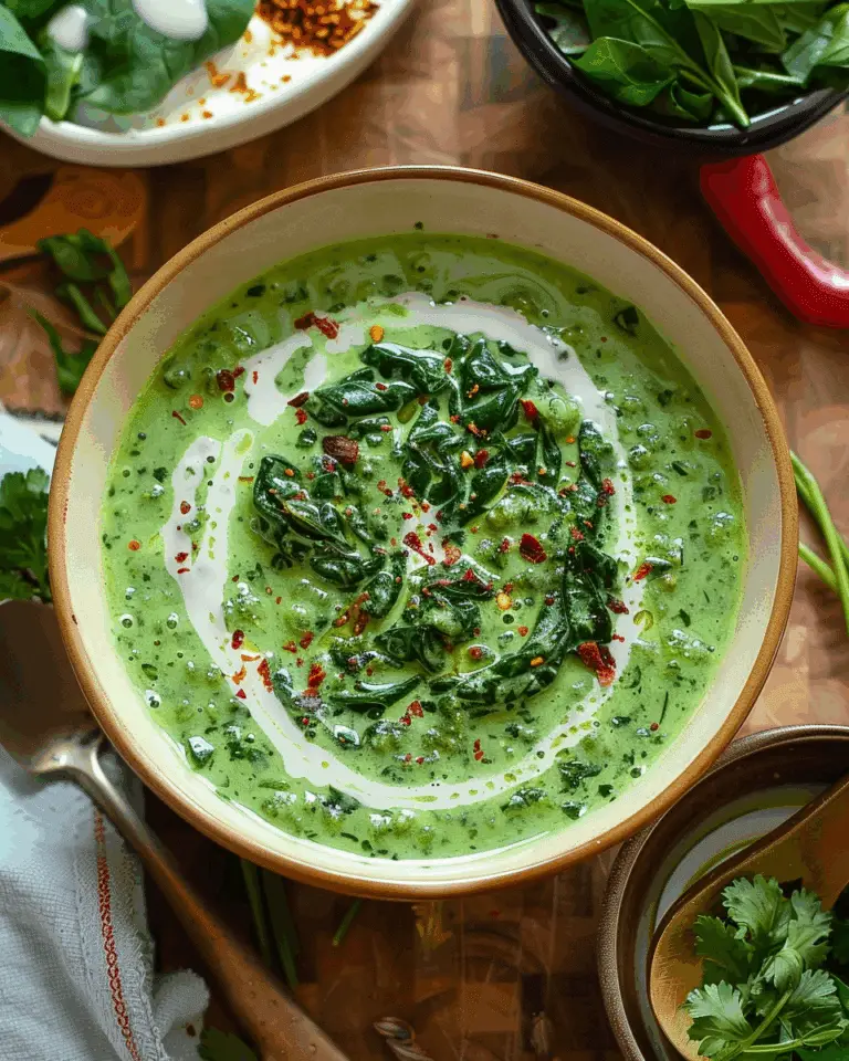 Very Green Spinach Raita (Palak Raita)