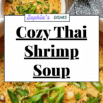 Thai Shrimp Soup {Paleo, Whole30, Keto} Recipe