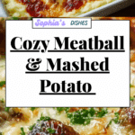 Meatball & Mashed Potato Bake Recipe