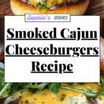 Smoked Cajun Burgers Cheese Recipe