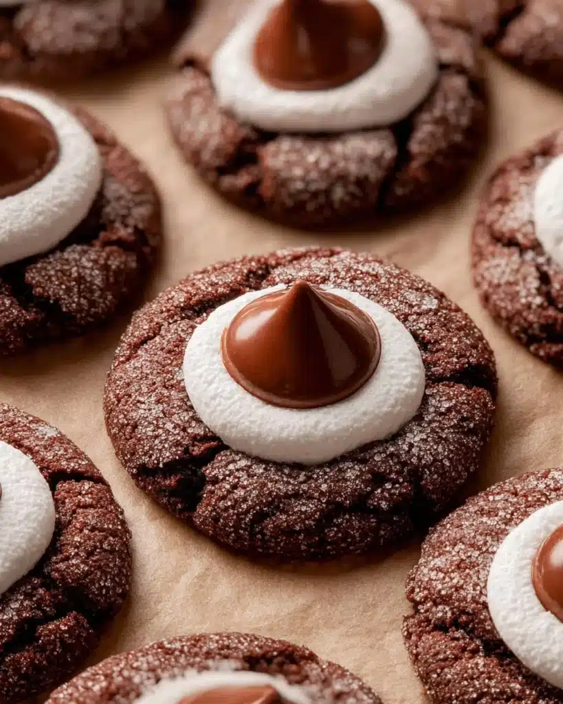 Hot Cocoa Cookie Blossoms Recipe