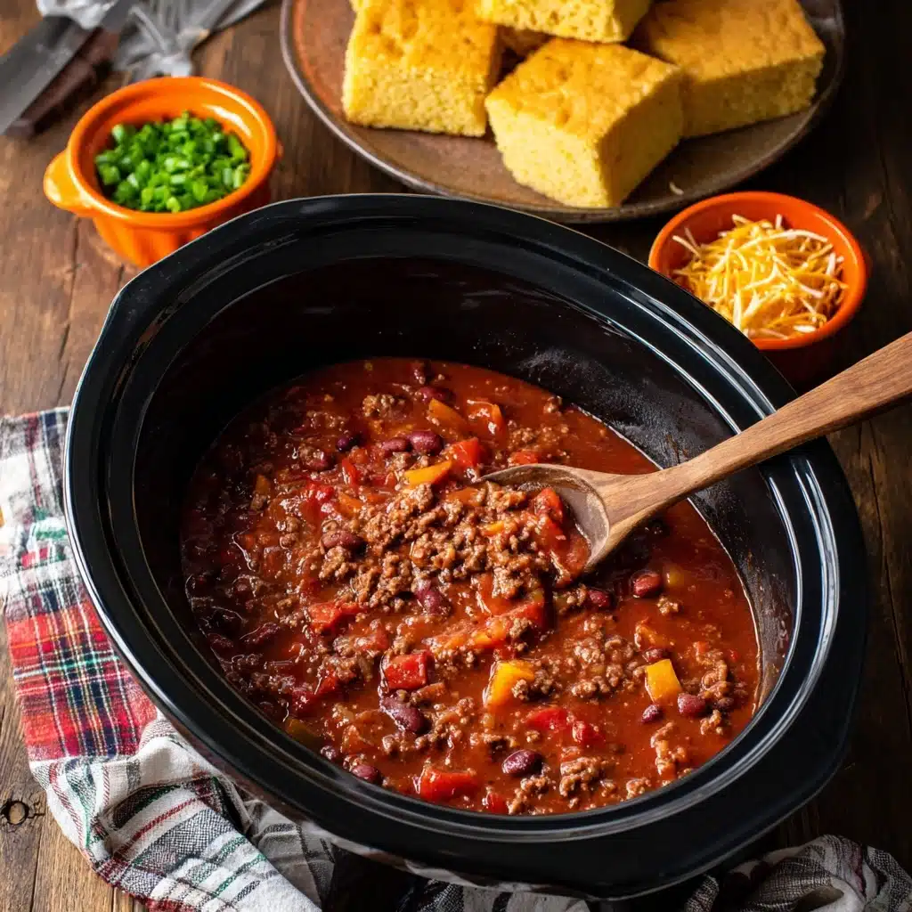 Slow Cooker Pumpkin Chili Recipe - Recipe Image