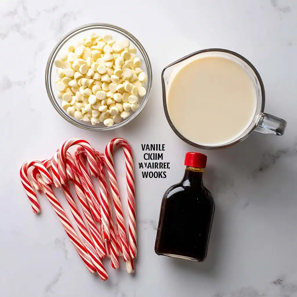 Candy Cane Hot Chocolate Recipe - Recipe Image