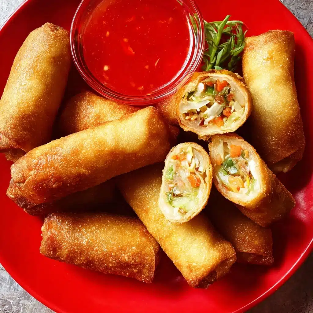 Air Fryer Frozen Egg Rolls Recipe - Recipe Image