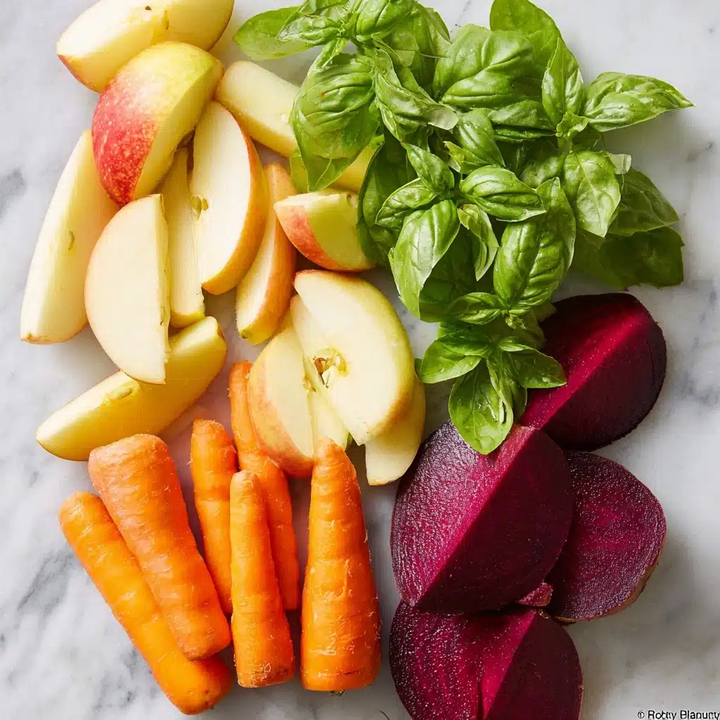 Basil Beet Juice Recipe - Recipe Image