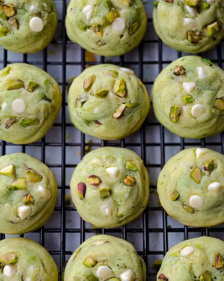 Pistachio Pudding Cookies Recipe