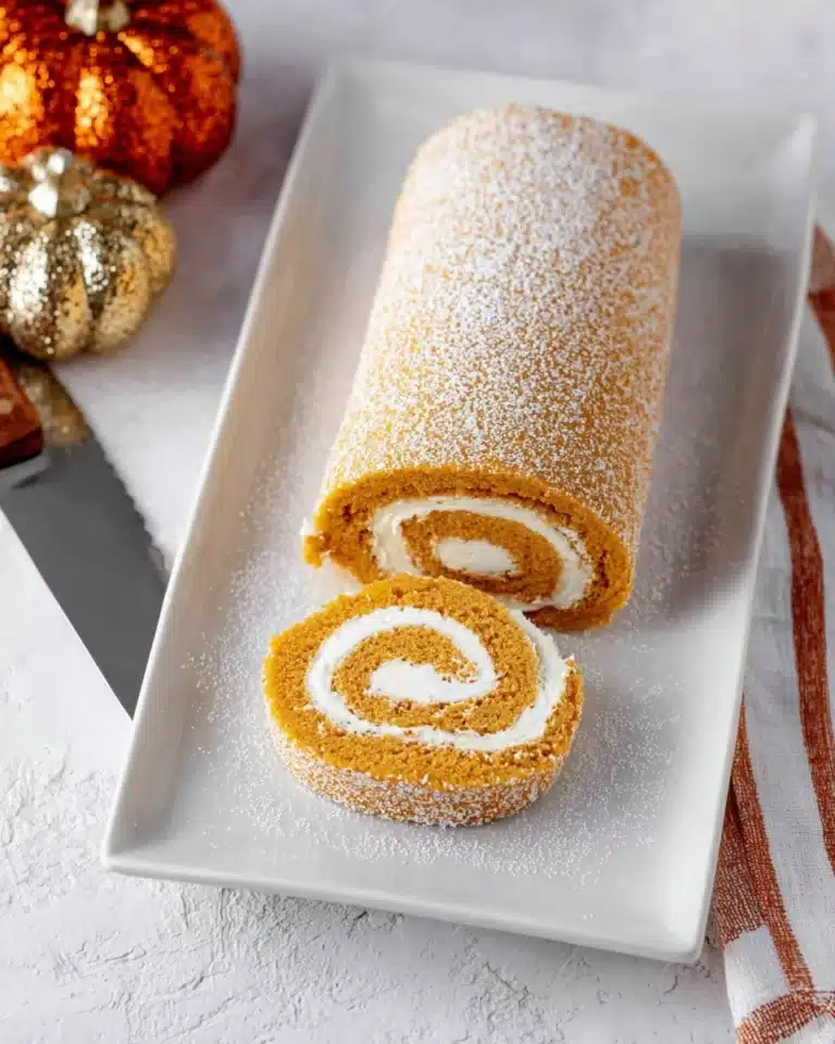 Pumpkin Roll Cake Recipe