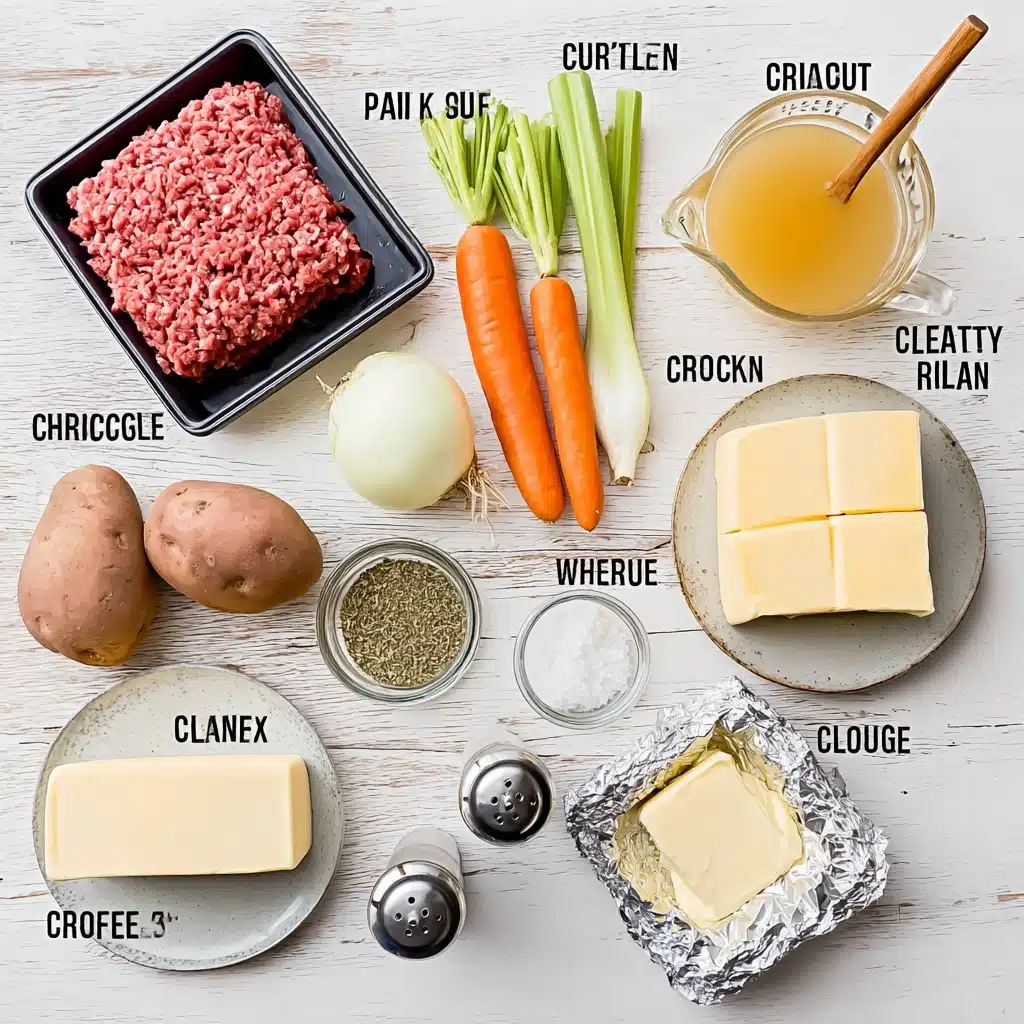 Crockpot Cheeseburger Soup Recipe 4 Crockpot Cheeseburger Soup Recipe - Recipe Image